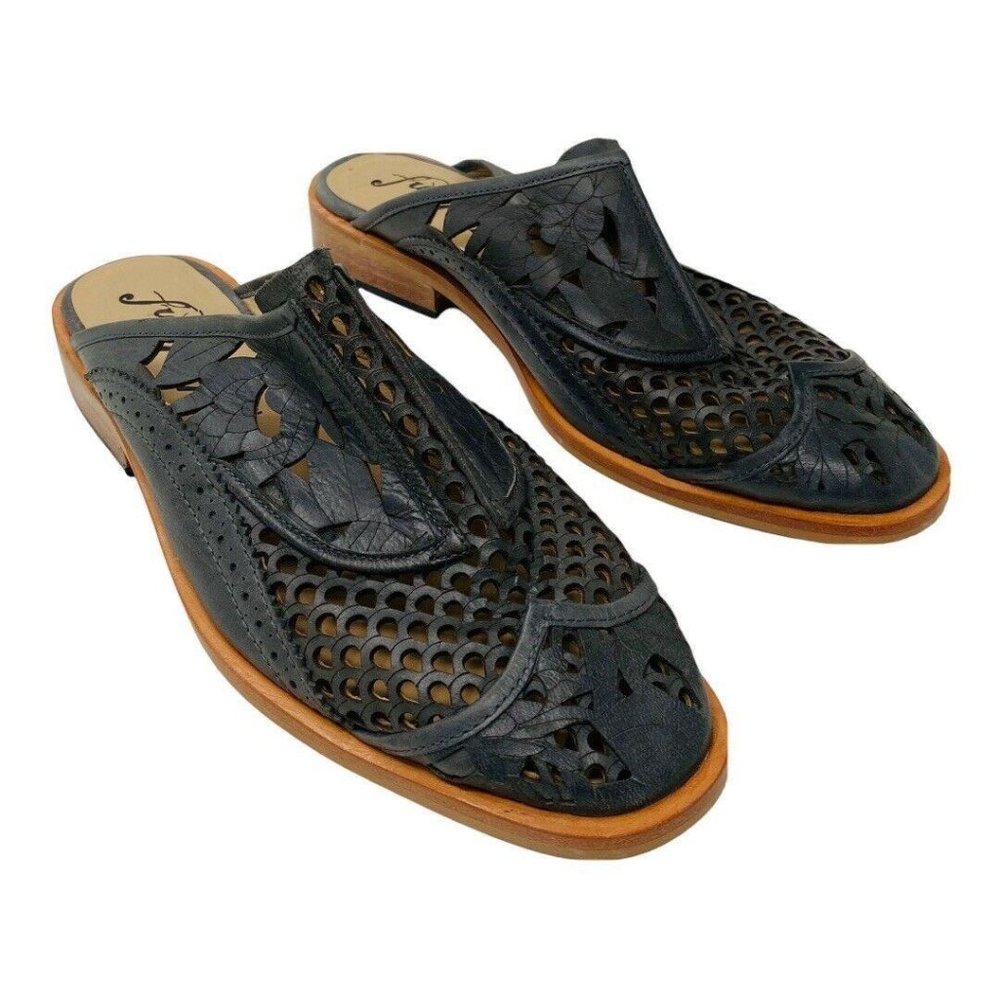 Free People Paramount Slip On Loafer Mule 37.5